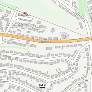 Leeds LS5 2 Map Leeds LS5 2 Map