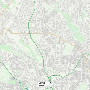 Leeds LS7 3 Print Map Sector Postcode Area Leeds LS7 3 Print Map Sector Postcode Area