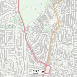 Hackney N16 9 Map Hackney N16 9 Map