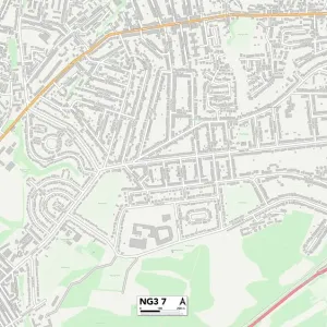 Gedling NG3 7 Map Gedling NG3 7 Map