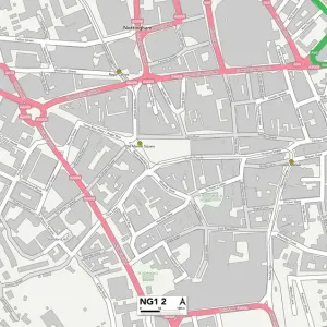 Nottingham NG1 2 Map Nottingham NG1 2 Map