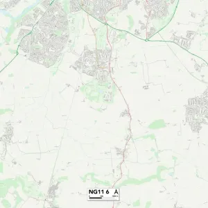 Nottingham NG11 6 Print Map Sector Nottingham NG11 6 Print Map Sector