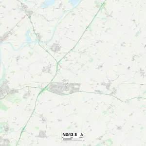 Rushcliffe NG13 8 Print Map Sector Guide Rushcliffe NG13 8 Print Map Sector Guide
