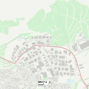Corby NN17 4 Map Corby NN17 4 Map