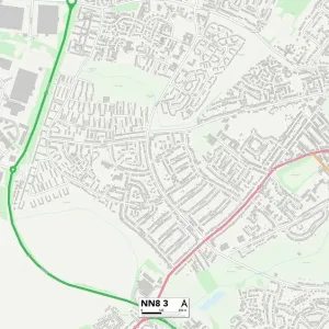 Wellingborough NN8 3 Print Map Sector Wellingborough NN8 3 Print Map Sector