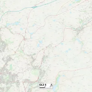 Oldham OL3 5 Map Oldham OL3 5 Map