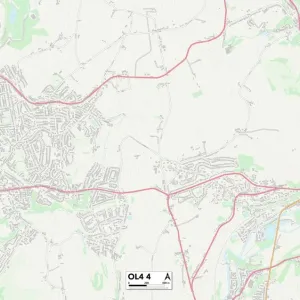 Oldham OL4 4 Map Oldham OL4 4 Map