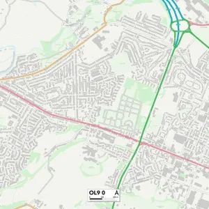 Oldham OL9 0 Map Oldham OL9 0 Map