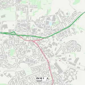 Rochdale OL10 1 Map Rochdale OL10 1 Map