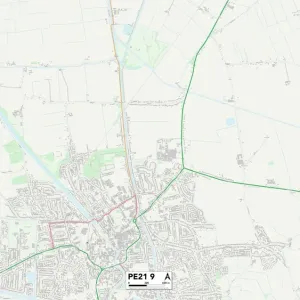 Boston PE21 9 Map Boston PE21 9 Map
