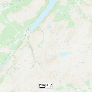 Highland PH32 4 Map Highland PH32 4 Map