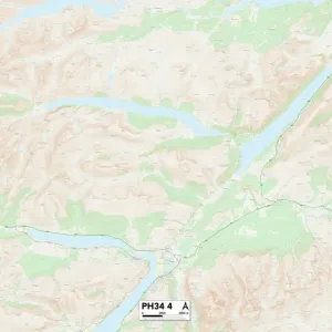 Highland PH34 4 Map Highland PH34 4 Map