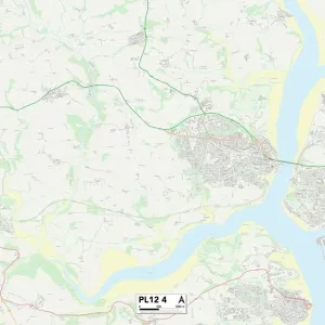 Cornwall PL12 4 Map Cornwall PL12 4 Map