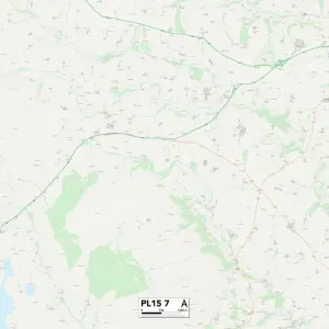 Cornovaglia PL15 7 Mappa Cornovaglia PL15 7 Mappa