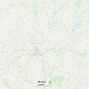 Cornovaglia PL15 9 Mappa Cornovaglia PL15 9 Mappa
