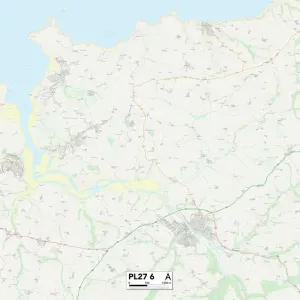 Cornovaglia PL27 6 Mappa Cornovaglia PL27 6 Mappa