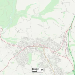 Cornovaglia PL31 2 Mappa Cornovaglia PL31 2 Mappa