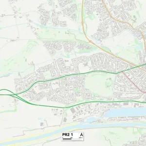 Preston PR2 1 Map Preston PR2 1 Map