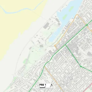 Sefton PR8 1 Postcode Sector Print Map Sefton PR8 1 Postcode Sector Print Map