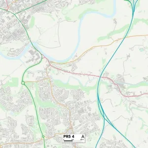 South Ribble PR5 4 Print Map South Ribble PR5 4 Print Map