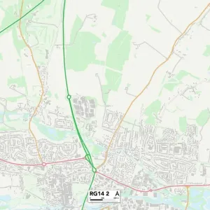 Berkshire RG14 2 Map