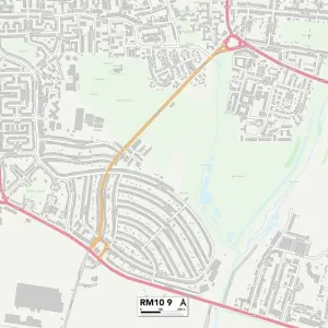 RM10 9 Print Map of Barking and Dagenham Area RM10 9 Print Map of Barking and Dagenham Area