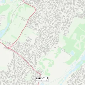 Havering RM13 7 Map Havering RM13 7 Map