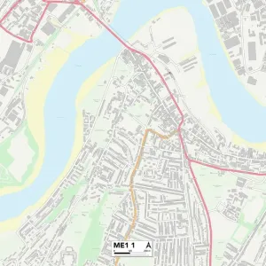Medway ME1 1 Print Map Sector Medway ME1 1 Print Map Sector