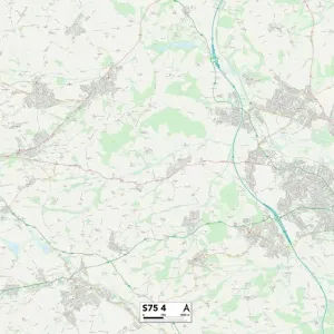Barnsley S75 4 Map Barnsley S75 4 Map