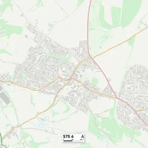 Barnsley S75 6 Map Barnsley S75 6 Map