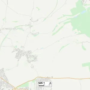 Rotherham S25 1 Map Rotherham S25 1 Map