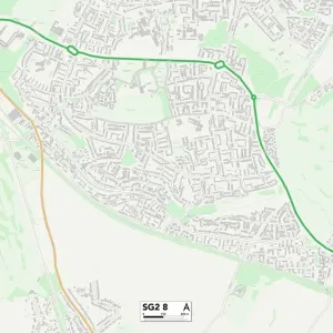 Stevenage SG2 8 Print Map Postcode Sector Stevenage SG2 8 Print Map Postcode Sector