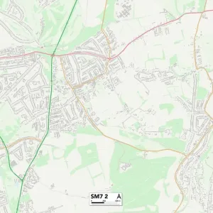 Reigate and Banstead SM7 2 Map Reigate and Banstead SM7 2 Map