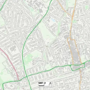 Sutton SM1 2 Map Sutton SM1 2 Map