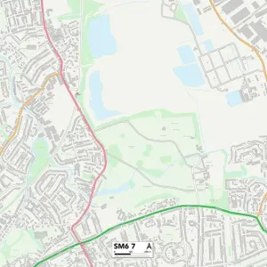 Sutton SM6 7 Map Sutton SM6 7 Map