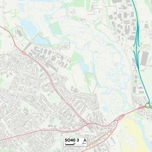 New Forest SO40 3 Map New Forest SO40 3 Map