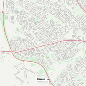 New Forest SO40 8 Map New Forest SO40 8 Map