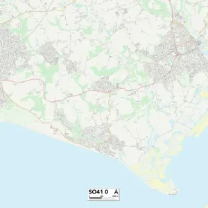 New Forest SO41 0 Map New Forest SO41 0 Map