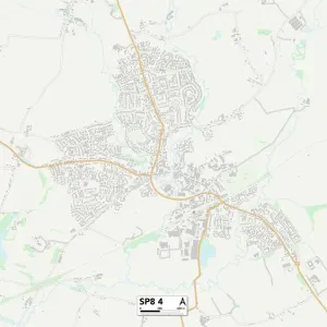 North Dorset SP8 4 Postcode Sector Print Map North Dorset SP8 4 Postcode Sector Print Map