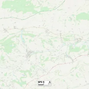 Wiltshire SP3 5 Print Map Sector Wiltshire SP3 5 Print Map Sector
