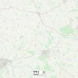 Shropshire TF9 4 Print Map Sector Shropshire TF9 4 Print Map Sector