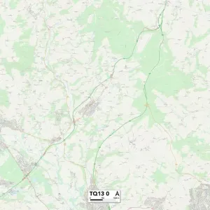 Teignbridge TQ13 0 Map Teignbridge TQ13 0 Map