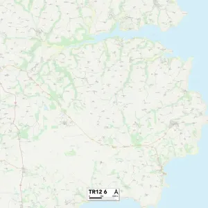 Cornwall TR12 6 Map Cornwall TR12 6 Map