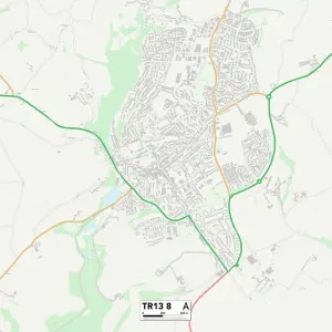 Cornwall TR13 8 Map Cornwall TR13 8 Map