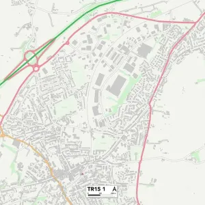 Cornwall TR15 1 Map Cornwall TR15 1 Map
