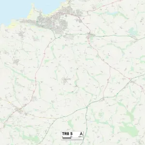 Cornwall TR8 5 Map Cornwall TR8 5 Map