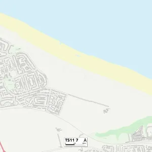 Redcar & Cleveland TS11 7 Print Map Redcar & Cleveland TS11 7 Print Map