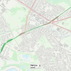 Hounslow TW13 6 Map Hounslow TW13 6 Map