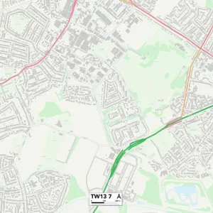 Hounslow TW13 7 Map Hounslow TW13 7 Map
