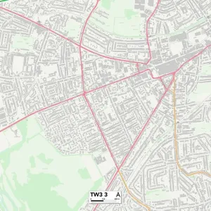 Hounslow TW3 3 Map Hounslow TW3 3 Map